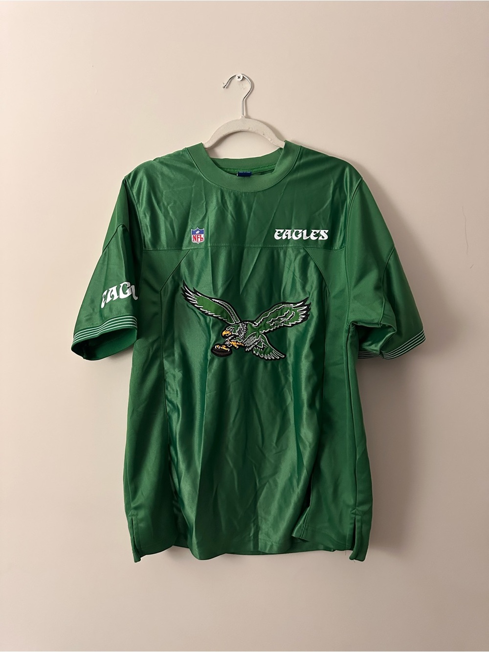 Philadelphia Eagles NFL Kelly Green Football Jersey